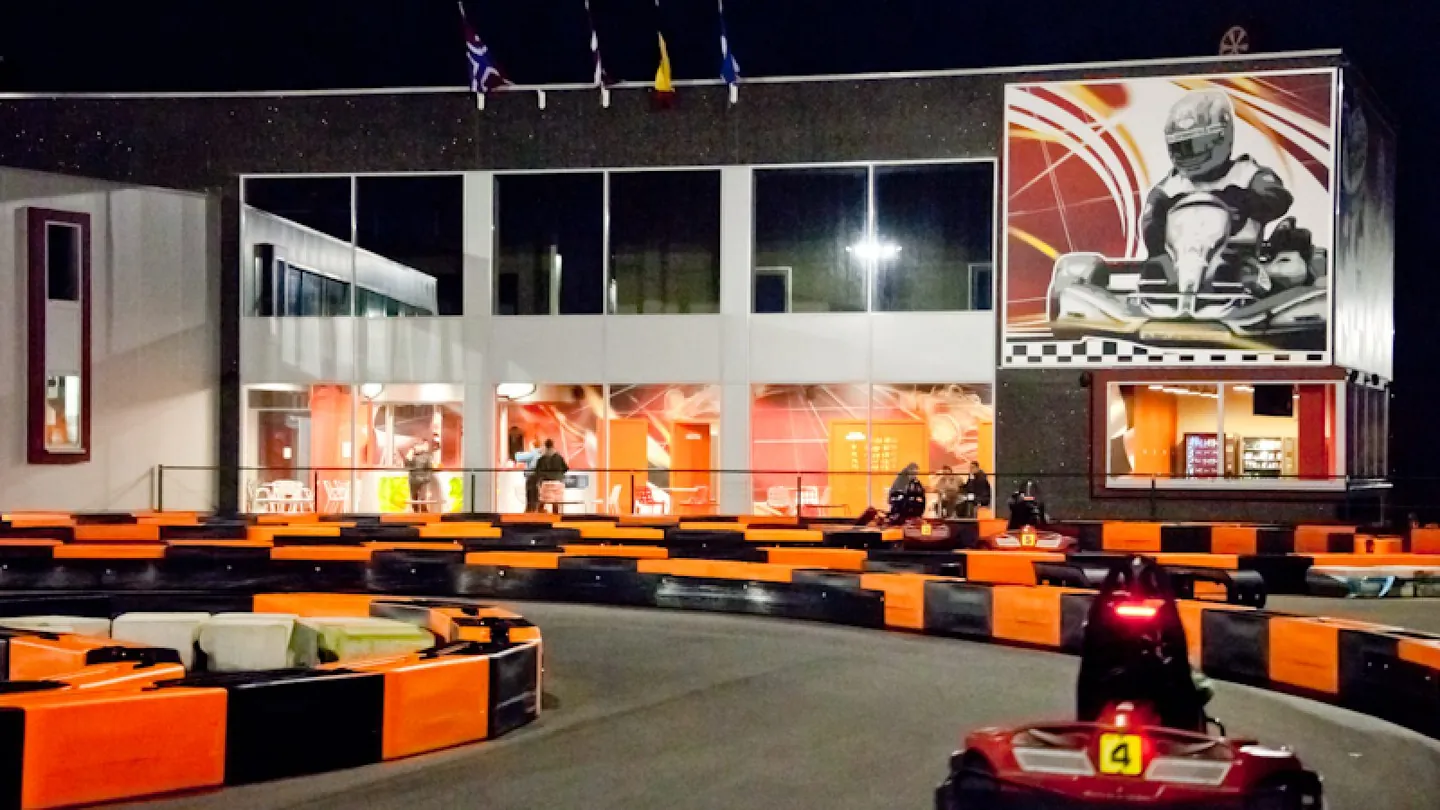 E-karting bij De Kegel X-treme